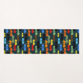 Dragon Wing Blue Flight Fantasy Yogamatte (Vorderseite (Horizontal))