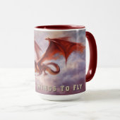 Dragon Wings - Tasse (VorderseiteRechts)