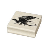 Dragon Wood Art Briefmarke Gummistempel (Stempel)