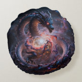 Dragon World – The Realm of Fire and Magic´1 Rundes Kissen (Rückseite)