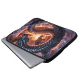 Dragon World – The Realm of Fire and Magic´3 Laptopschutzhülle (Vorne Knopf)