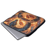 Dragon World – The Realm of Fire and Magic´4 Laptopschutzhülle (Vorne Knopf)