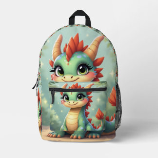 Dragon World – The Realm of Fire and Magic´5 Bedruckter Rucksack