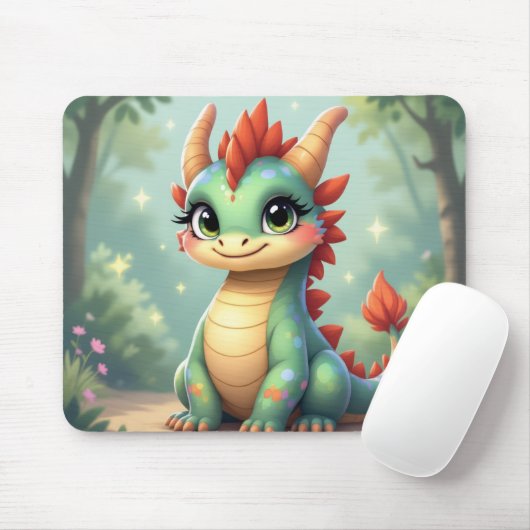 Dragon World – The Realm of Fire and Magic´5 Mousepad (Mit Mouse)