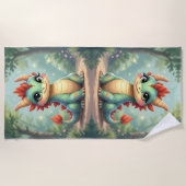 Dragon World – The Realm of Fire and Magic´5 Strandtuch (Vorderseite)