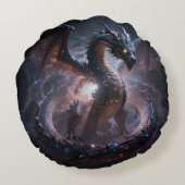 Dragon World – The Realm of Fire and Magic Rundes Kissen (Rückseite)