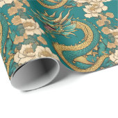 Dragon Wrapping Paper Geschenkpapier (Rolleneckpunkt)