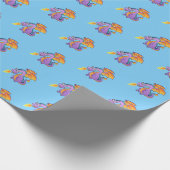 Dragon Wrapping Paper Geschenkpapier (Ecke)