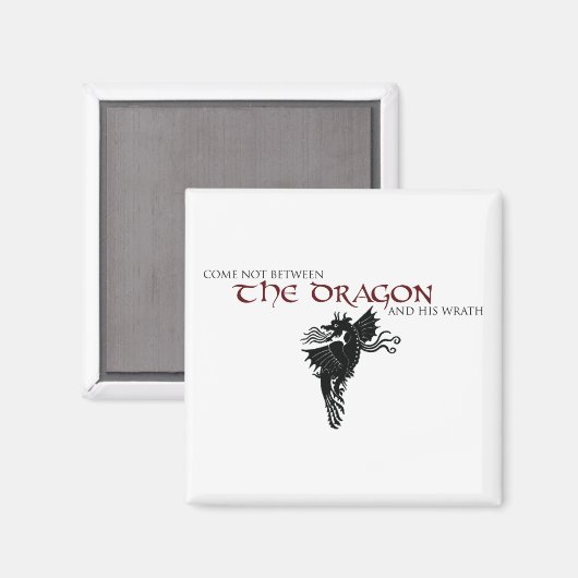 Dragon Wrath Magnet (Vorderseite/Rückseite)