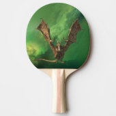 Dragon Wyvern Flying Space Nebula Tischtennis Schläger (Vorderseite)