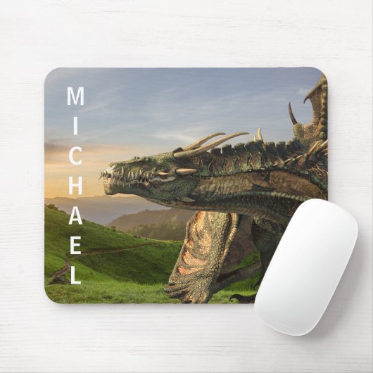 Dragon Wyvern Personalisiert Mousepad (Mit Mouse)