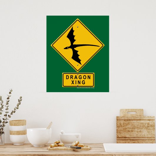 Dragon XING Poster (Küche)