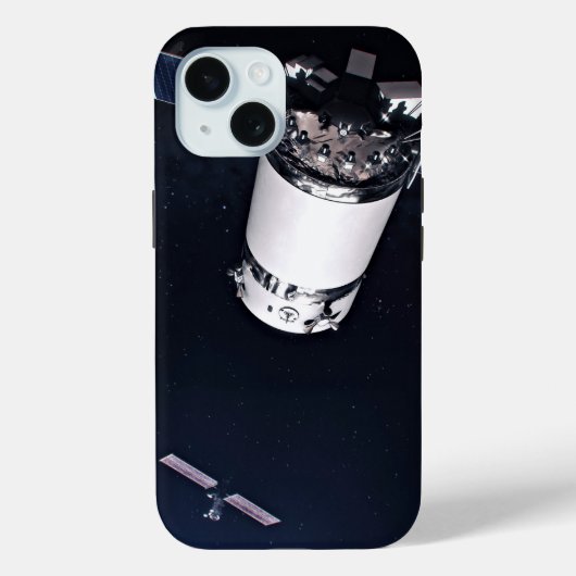 Dragon Xl Spacecraft nähert sich einem Lunar Gatew Case-Mate iPhone Hülle (Rückseite)