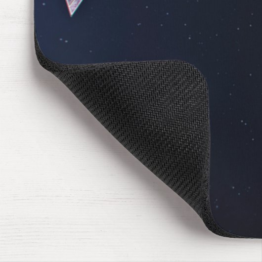 Dragon Xl Spacecraft nähert sich einem Lunar Gatew Mousepad (Ecke)