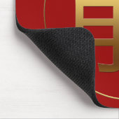 Dragon Year Gold Prägung Symbol Mousepad (Ecke)