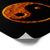 Dragon Yin-Yang Poster (Ecke)