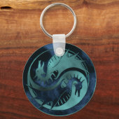 Dragon Yin Yang Schlüsselanhänger (Vorderseite)