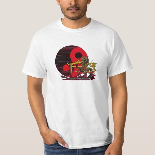 Dragon Yin Yang T - Shirt (Vorderseite)