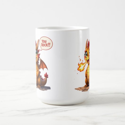 Dragon You Rock Kaffeetasse (Mittel)
