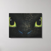 Dragon zahnlose Premium Wrapped Canvas (Gloss) Leinwanddruck (Vorderseite)