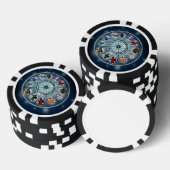 Dragon Zodiacsign Poker Chips (Stapel)