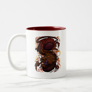 Dragon Zweifarbige Tasse
