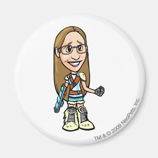 Dragona Terror Mountain Staff Player Magnet (Vorne)