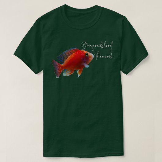 Dragonblood Peacock T-Shirt (Design vorne)