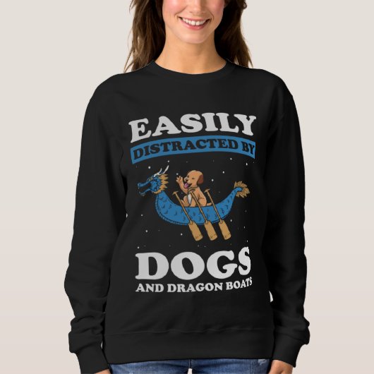 Dragonboat Theme for Dragon Boat Paddlers  8 Sweatshirt (Vorderseite)