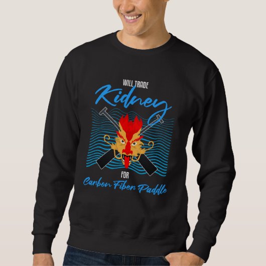 Dragonboating Theme for Dragon Boat Paddling Sweatshirt (Vorderseite)