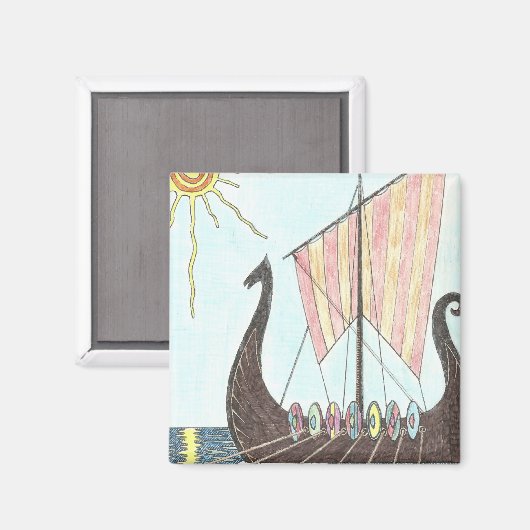 DRAGONBOOT-Magnet Magnet (Vorderseite/Rückseite)