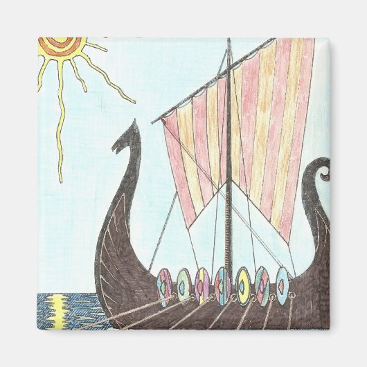 DRAGONBOOT-Magnet Magnet (Vorne)