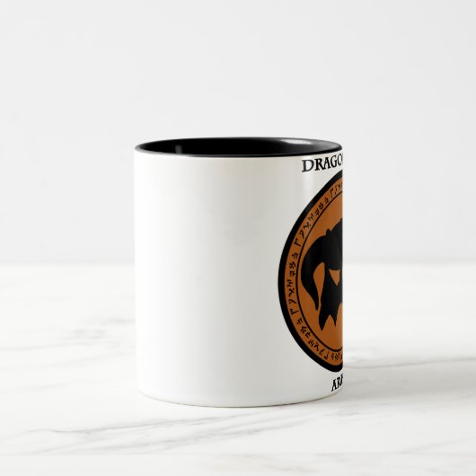 Dragonborn Armee Zweifarbige Tasse (Mittel)