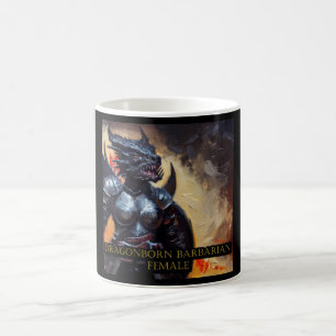 Dragonborn Barbarian Female Kaffeetasse