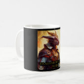 Dragonborn Cleric Male Kaffeetasse (Vorderseite Links)