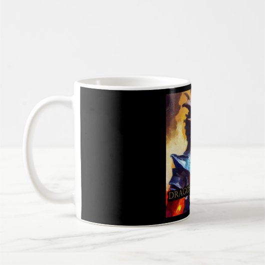 Dragonborn Fighter Female Kaffeetasse (Links)