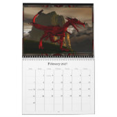 DragonCat Designs 2009 3D Dragons Kalender (Feb 2027)