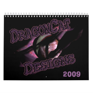 DragonCat Designs 2009 3D Dragons Kalender