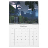DragonCat Designs 2009 3D Dragons Kalender (Mär 2026)