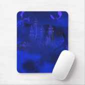 Dragoncats Blue Mist Dragon Fantasy Mousepad (Mit Mouse)