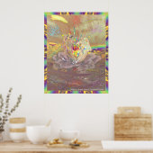 Dragoncats Dolphin Dance Poster (Küche)