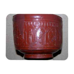 Dragondorff Schale, von Graufesenque, c.150 BC Magnet