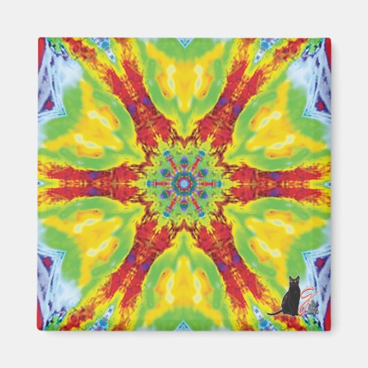 Dragoneye Kaleidoscope Magnet (Vorne)