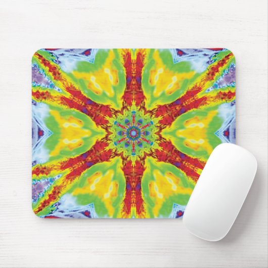 Dragoneye Kaleidoscope Mouse Pad Mousepad (Mit Mouse)