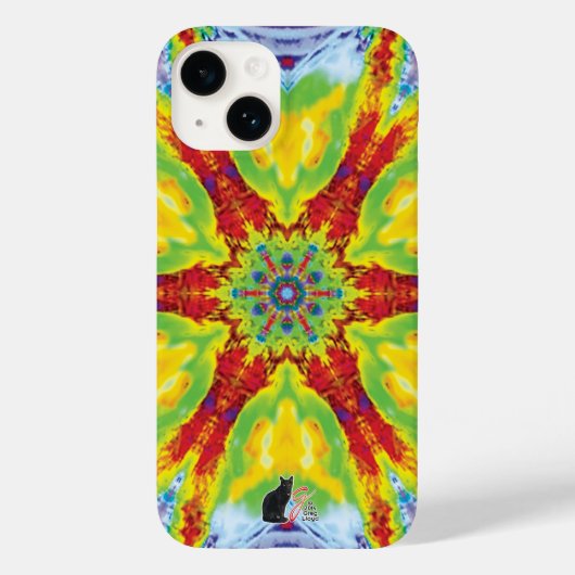 Dragoneye Kaleidoskop iPhone Case (Rückseite)