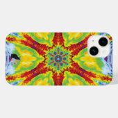 Dragoneye Kaleidoskop iPhone Case (Rückseite (Horizontal))