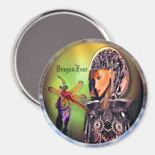 DragonFear Anpassbar Magnet (Vorderseite/Rückseite)