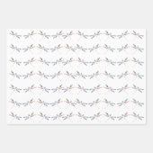 Dragonfets wackeln Papierblätter Geschenkpapier Set (Vorderseite)