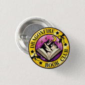 Dragonfire Book Club Abzeichen Button (Vorne & Hinten)