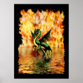 DRAGONFIRE: Das Dragon Art Poster (Vorne)